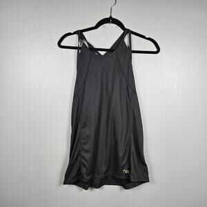 Outdoor Research Echo Tank Top M Black Strappy Back Lightweight Hiking Running